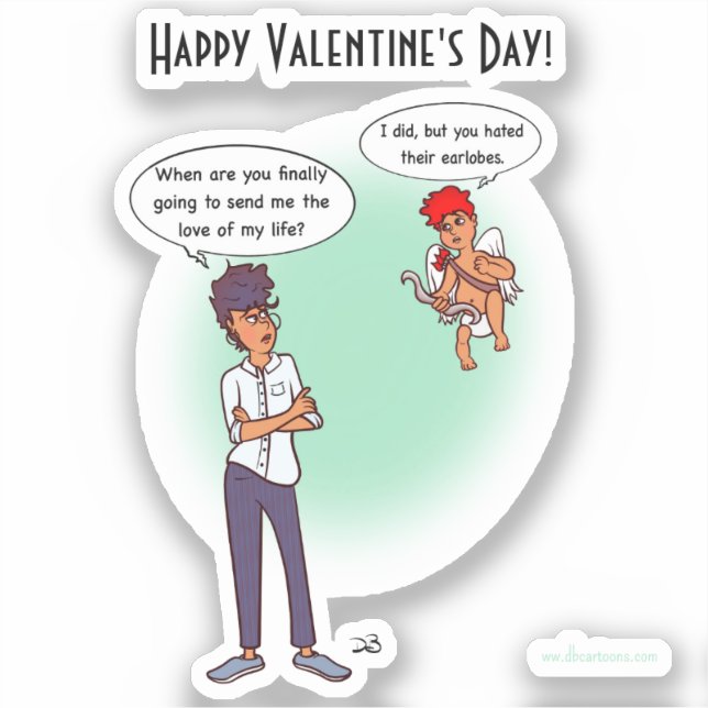 Earlobes Custom Cut Stickers Aufkleber (Vorderseite)