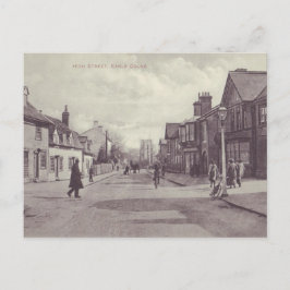Earls Colne High Street Postcard Vintag Style Postkarte