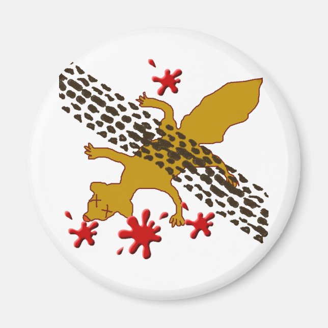 Earl's Eichhörnchen Magnet (Vorne)