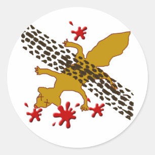Earl's Eichhörnchen Runder Aufkleber