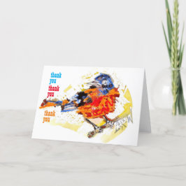 Early Bird #170109 Dankeskarte