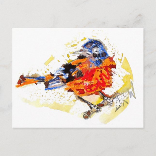 Early Bird #170109 Postkarte (Vorderseite)