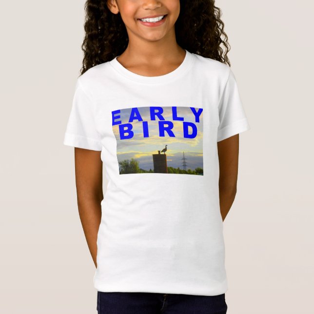 Early Bird at the Riverside - T-Shirt (Vorderseite)