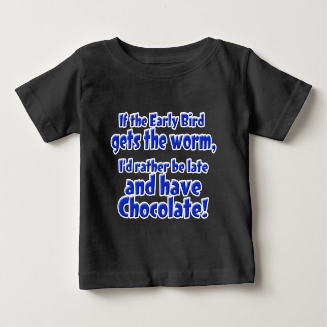 Early Bird Baby T-shirt (Vorderseite)
