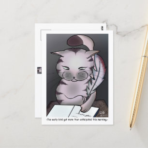 Early Bird Postkarte