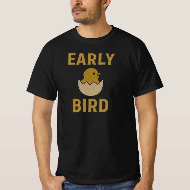 Early Bird T-Shirt (Vorderseite)