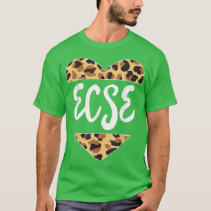 Early Chilhood Special Bildung SPED ECSE Crew L T-Shirt