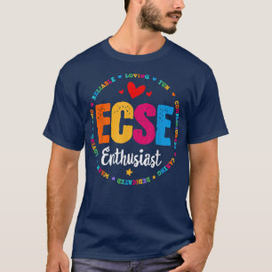Early Chilhood Special Bildung SPED ECSE Crew T-Shirt