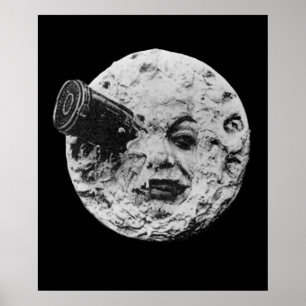 EARLY CINEMA A Trip to the Moon By Georges Melies  Poster