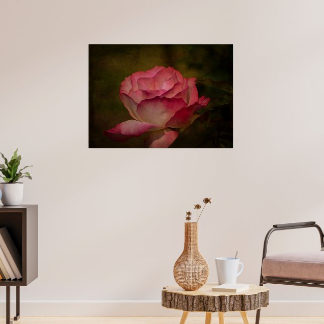 Early Evening Rose Poster (Wohnzimmer 3)