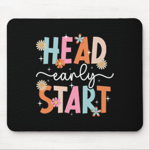 Early Head Start-Schüler erster Tag im Head Start- Mousepad