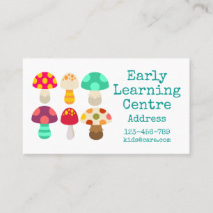 Early Learning Daycare Pilz Business Card Visitenkarte