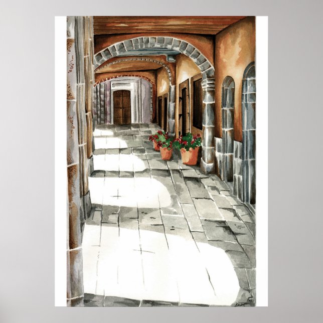 Early Morning San Miguel Poster (Vorne)