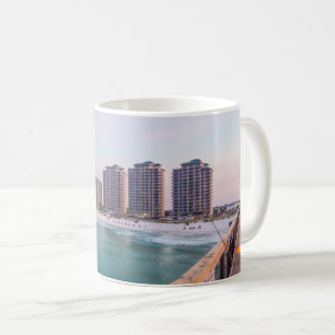 Early Navarre Beach Florida Fischen Kaffeetasse