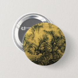 Early Spring & Guo Xi - Chinesische Kunst/kaiserli Button