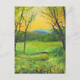 Early Springtime Art Postkarte