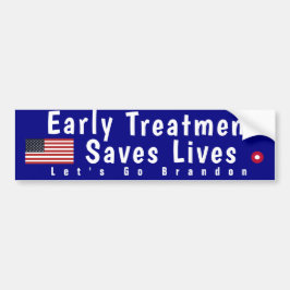 Early Treatment Rette Lives Autoaufkleber