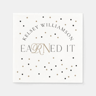 eaRNed IT Nursing School Abschluss Celebration Serviette
