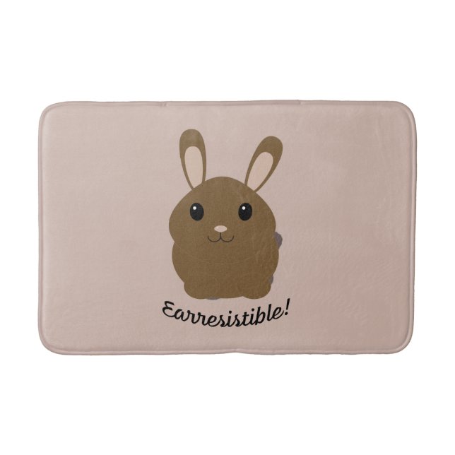 Earresistible Bunny Badematte (Vorderseite)