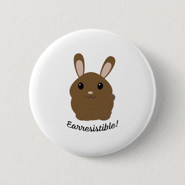 Earresistible Bunny Button (Vorderseite)
