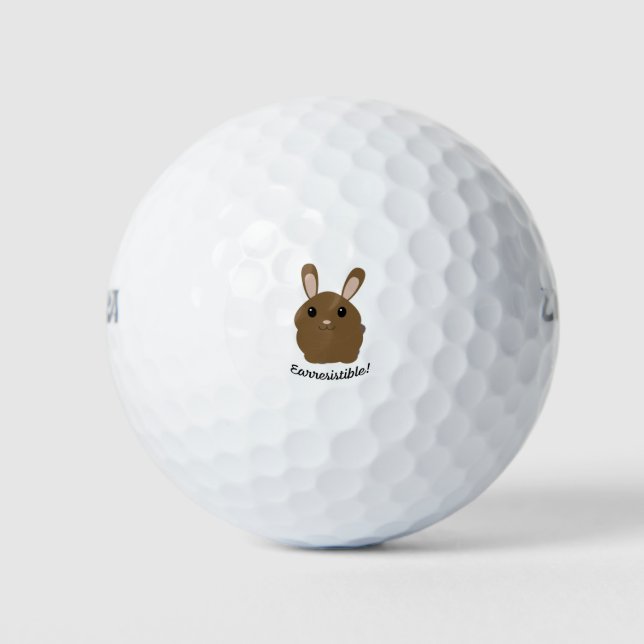 Earresistible Bunny Golfball (Vorderseite)