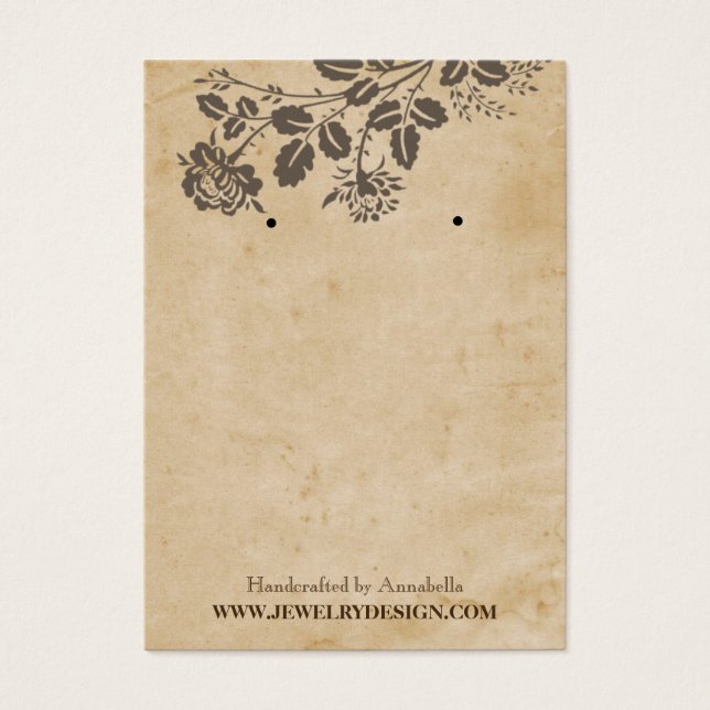 Earring Holder (Vorderseite)