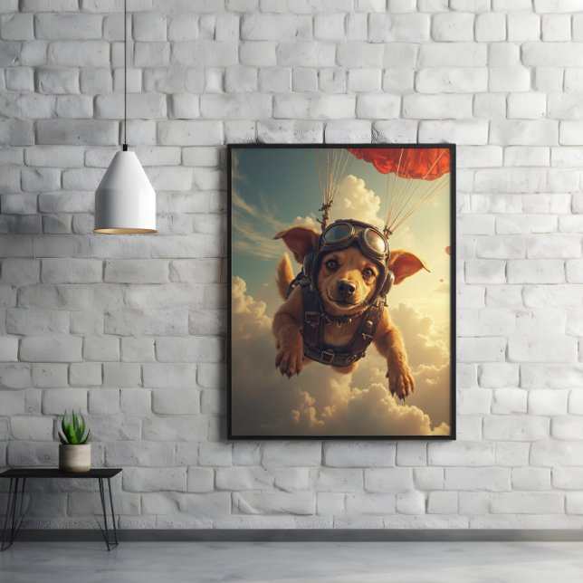 Ears Flying, Tail Wagging, Mission Ready Poster (Von Creator hochgeladen)