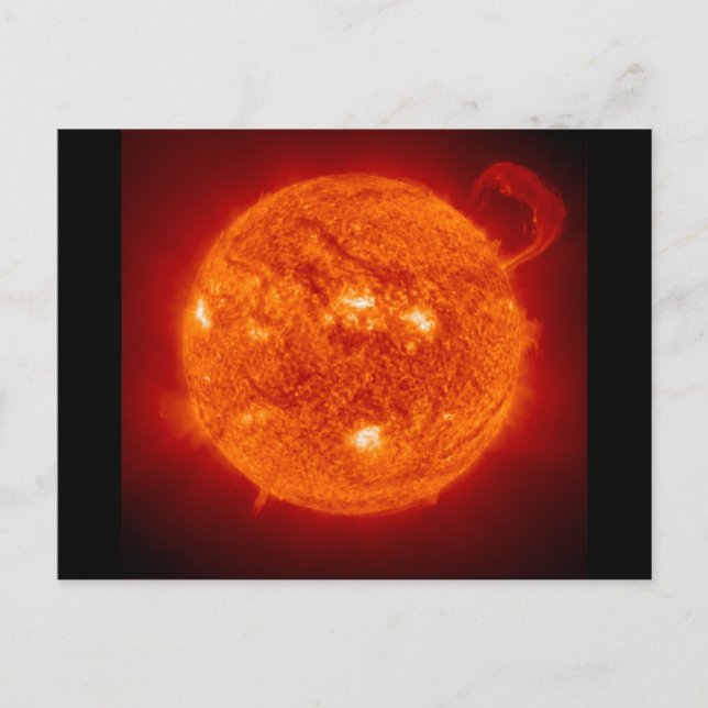 earth2 Sun Star Autoaufkleber Postkarte (Vorderseite)