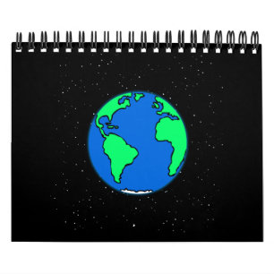 Earth and space kalender