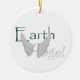 Earth Angel Keramik Ornament