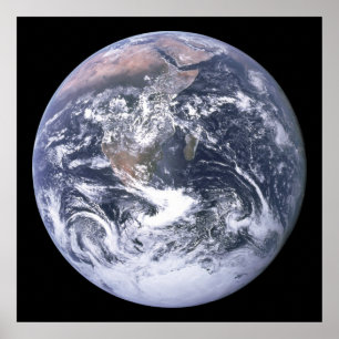 Earth - Apollo 17 Foto Poster