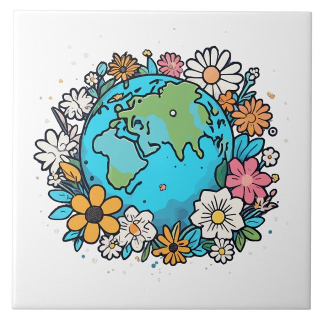 Earth Beauty Fliese (Vorderseite)