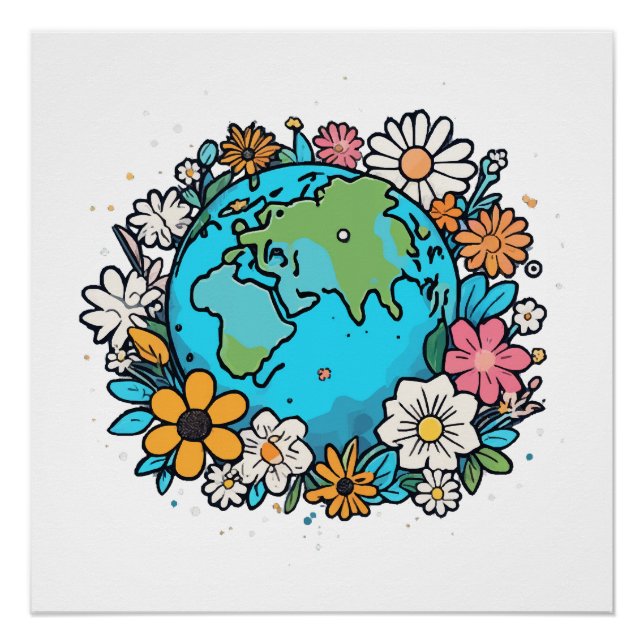 Earth Beauty Poster (Vorderseite)