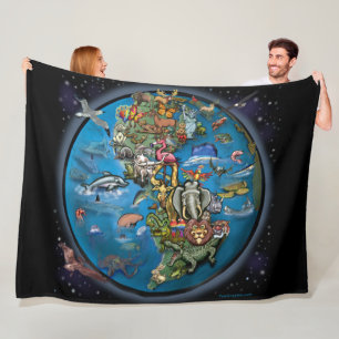 Earth Blanket Fleecedecke