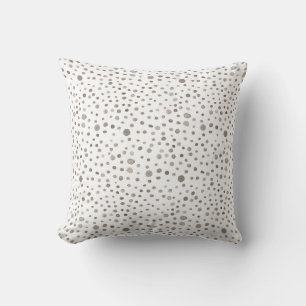 Earth Confetti Wasserfarbe Dots Kissen