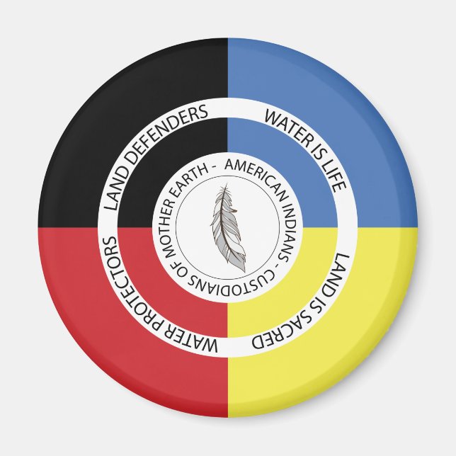 Earth Custodian Magnet (Vorne)