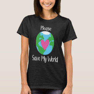 Earth Day 2020 Kids Rettete Meine Liebe T-Shirt