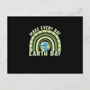 Earth Day 2022 macht jeden Tag den Earth Day Ankündigungspostkarte