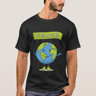 Earth Day 2023 Peace Rett Bees Rescue Animals Plan T-Shirt