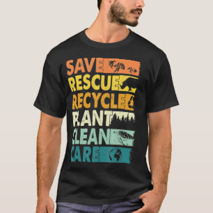 Earth Day 2023 Rettend Bienen-Rettungstiere, Gerec T-Shirt