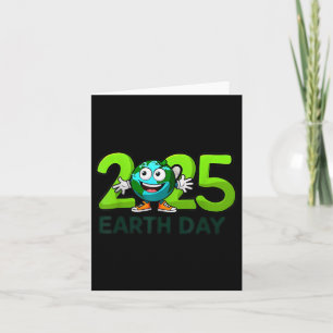 Earth Day 2025 Funny Earth Day Birthday Kids Boys Karte
