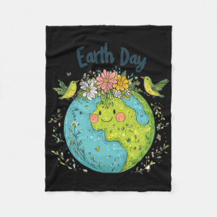 Earth Day 2025 Go Planeti T's Your Earth Day Niedl Fleecedecke