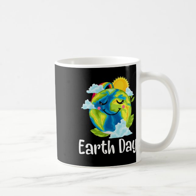 Earth Day 2025 Restore Recycle Rett Kaffeetasse (Rechts)