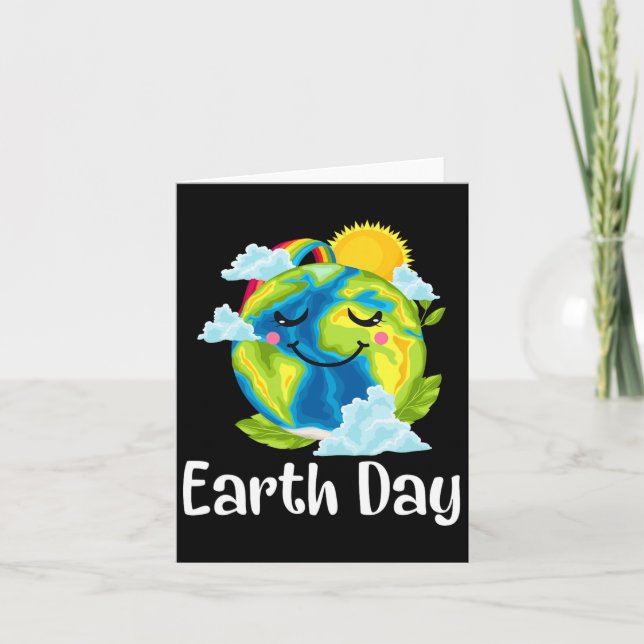 Earth Day 2025 Restore Recycle Rett Karte (Vorderseite)
