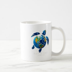 Earth Day 2025 Rett Earth Sea Turtle Art Rett The Kaffeetasse