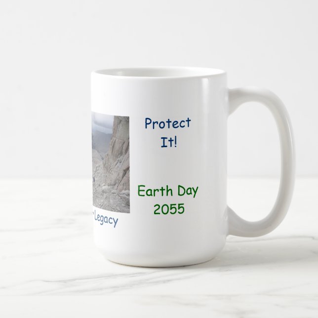 Earth Day 20xx Tasse Solitary Hiker (Rechts)