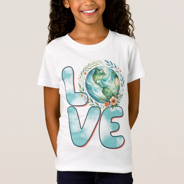 Earth Day 22 April Recycle Rett The Environment T-Shirt (Vorderseite)