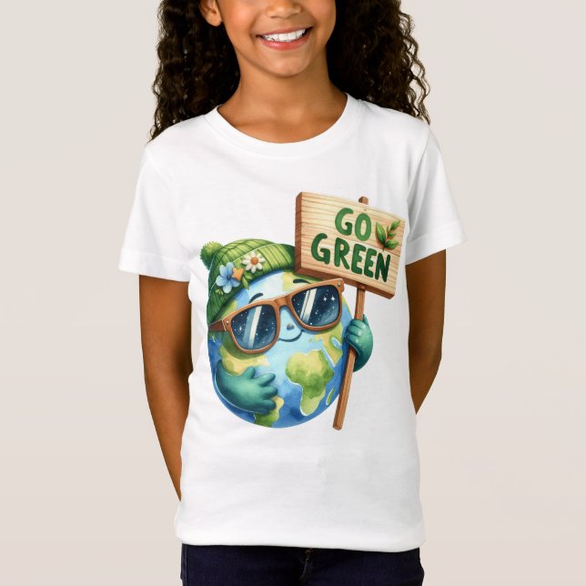 Earth Day 22 April Recycle Rett The Environment T-Shirt (Vorderseite)