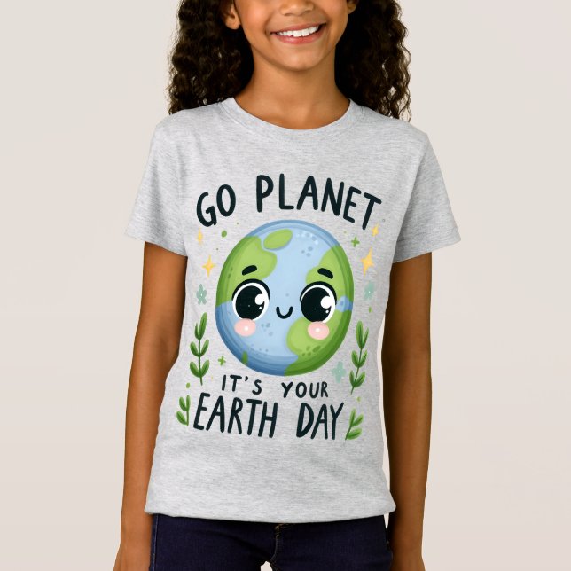 Earth Day 22 April Recycle Rett The Environment T-Shirt (Vorderseite)