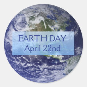 Earth Day 22. April Stickers